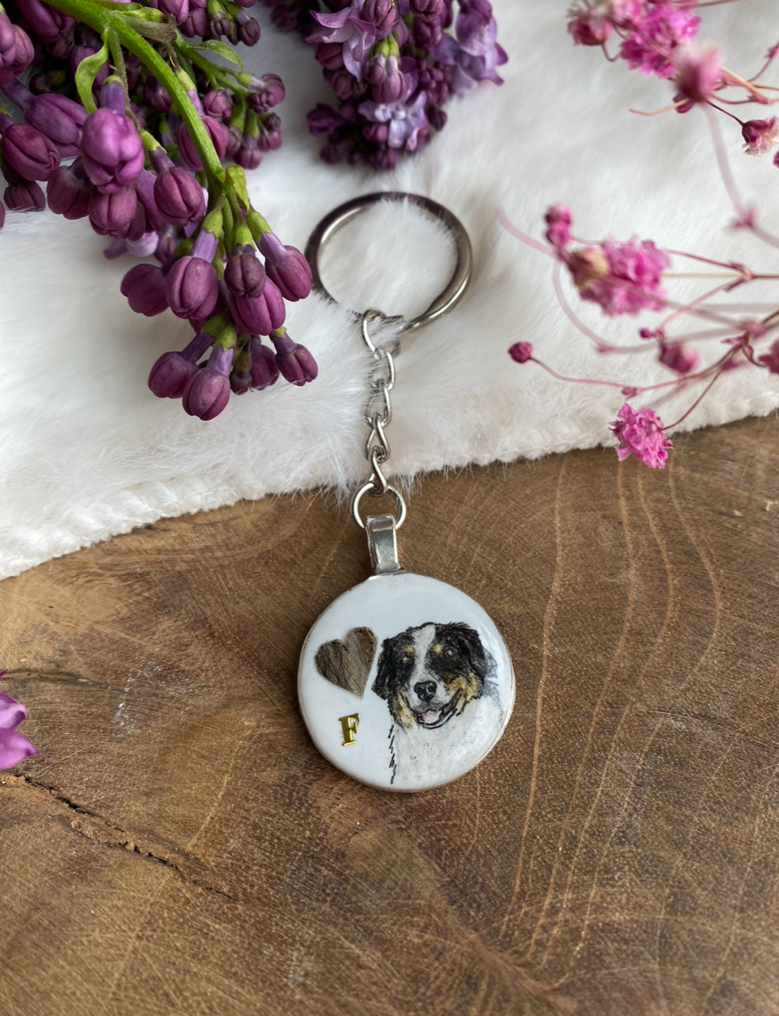 Porte Clé Personnalisable + Insert