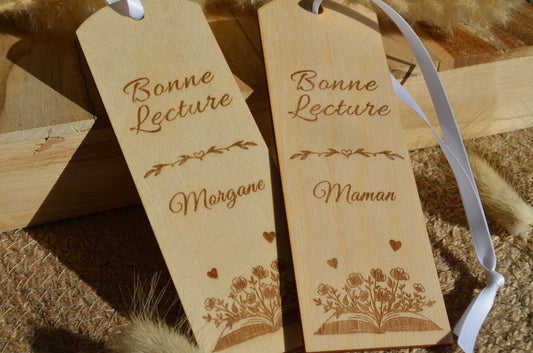 Marque-Page - Bonne Lecture - Personnalisé