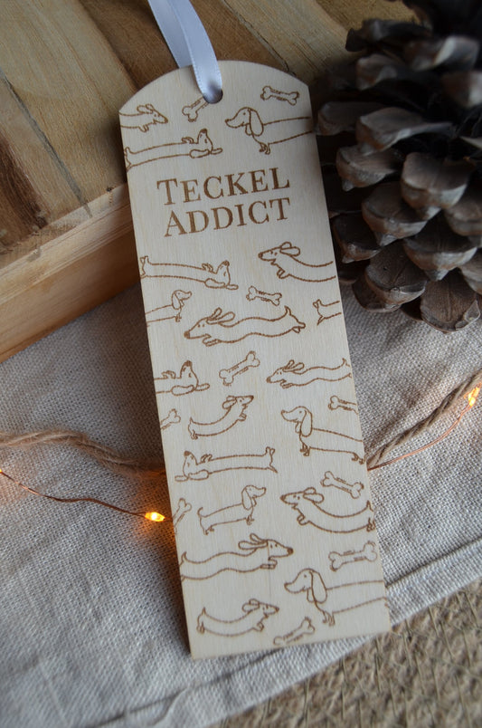 Marque-Page - Teckel Addict