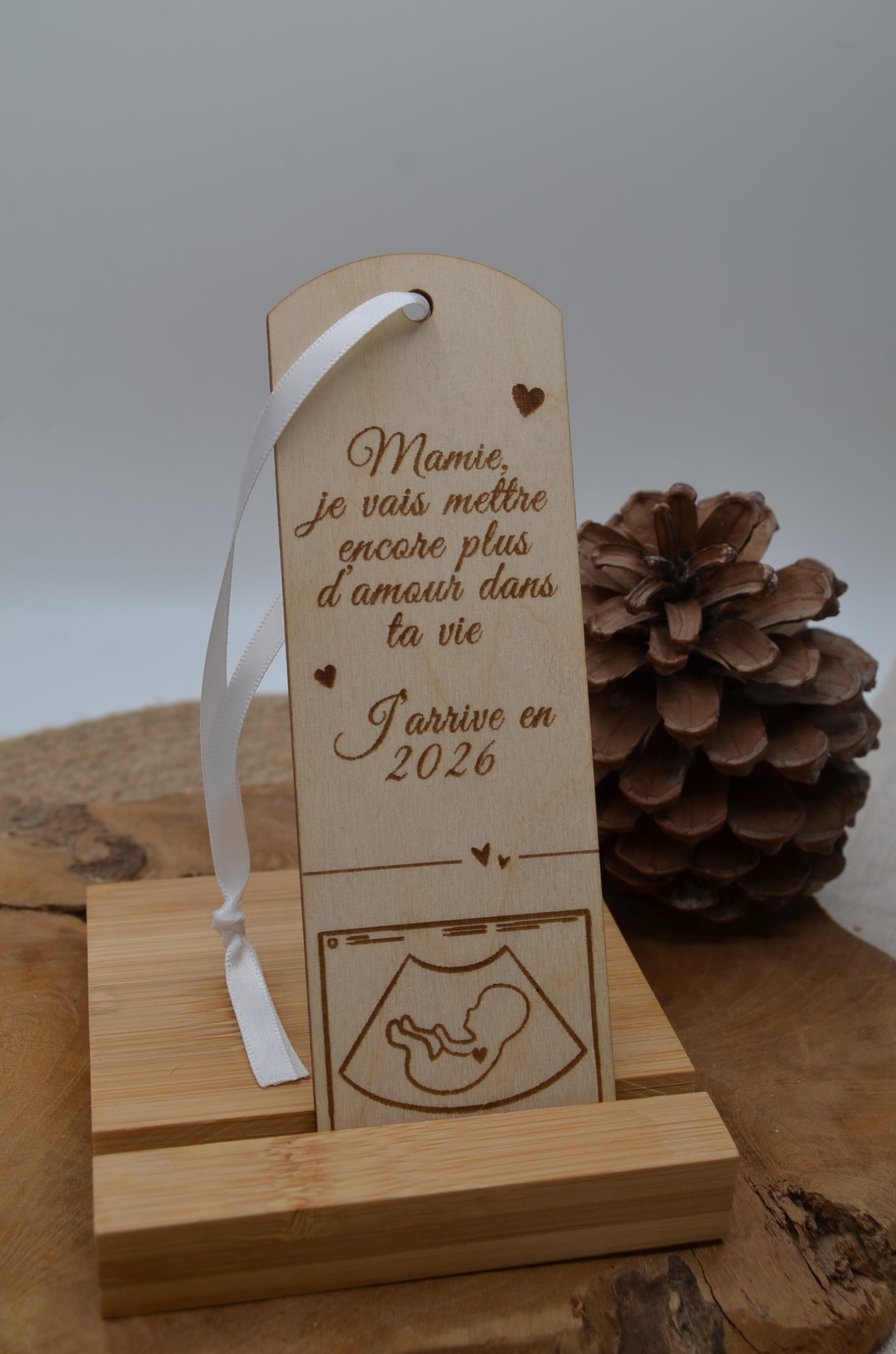 Marque-Page - Mamie, j'arrive en 2026