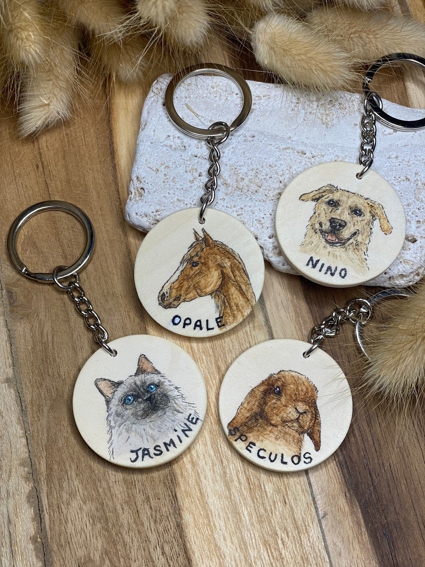 Porte Clé Bois Personnalisable