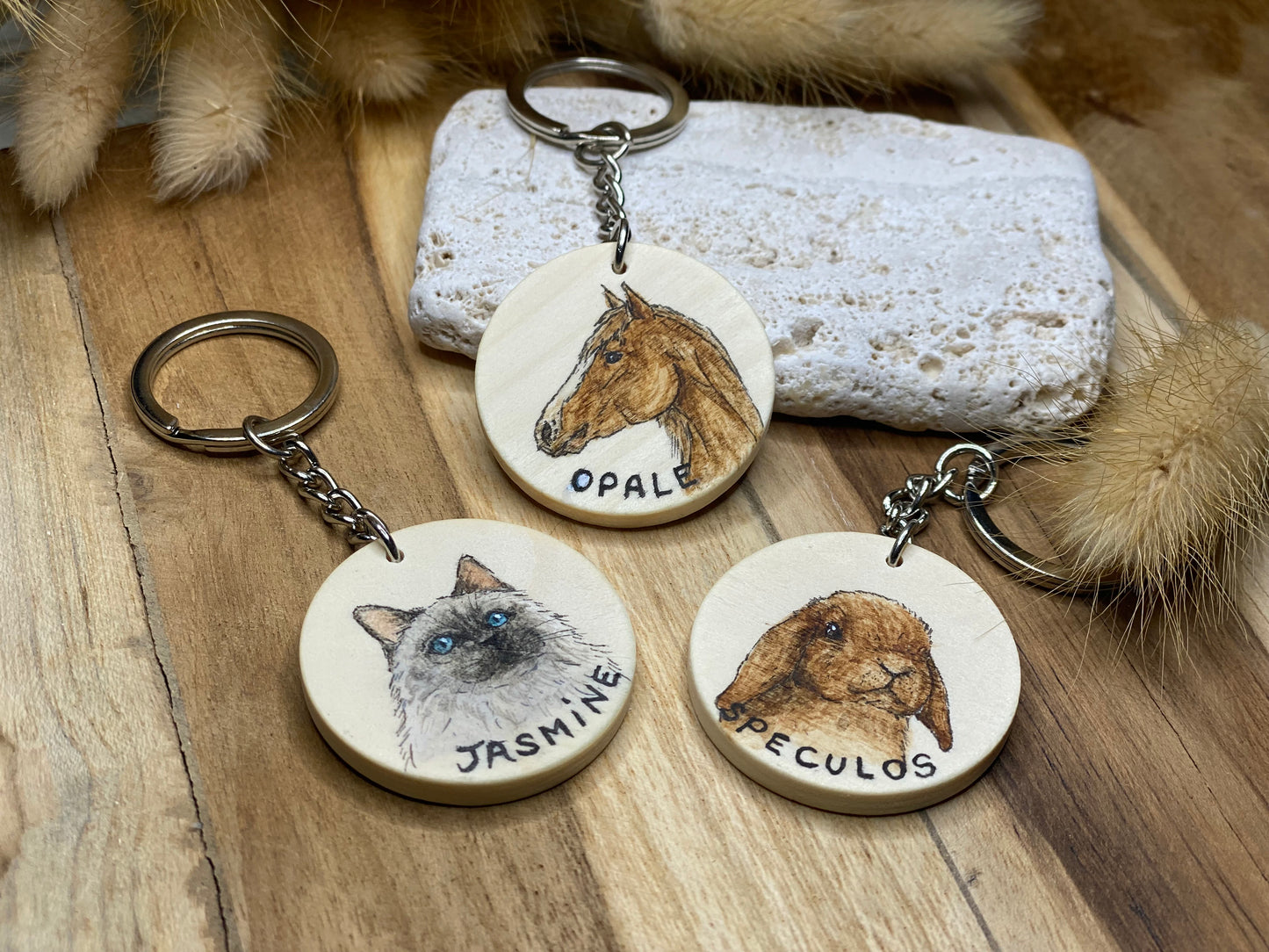 Porte Clé Bois Personnalisable